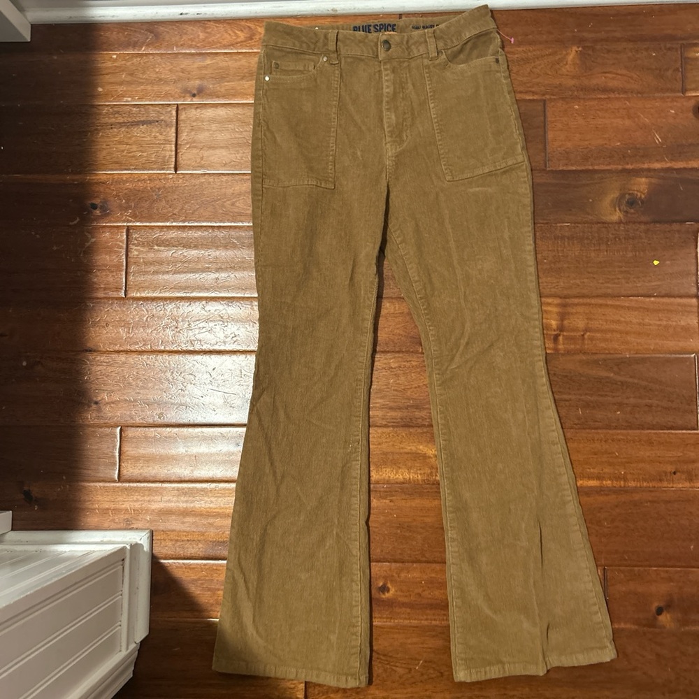 Blue Spice Women's Tan Corduroy Pants